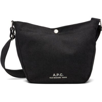 A.P.C. Black Journal Bag