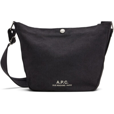 A.P.C. Black Journal Small Satchel