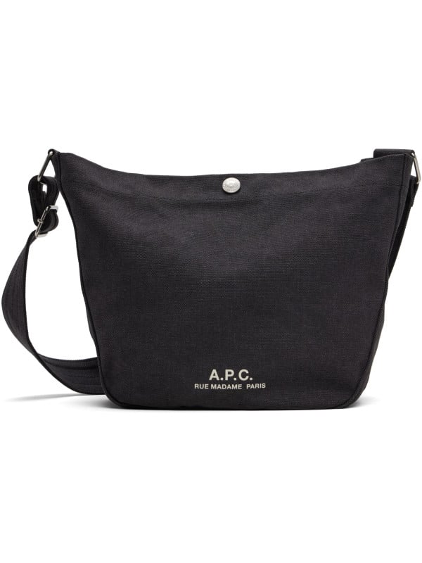 A.P.C. Black Journal Small Satchel