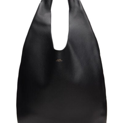 A.P.C. Black 'Le Neige' Bag