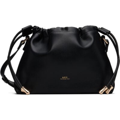 A.P.C. Black Mini Ninon Bag