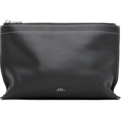 A.P.C. Black Neige Clou Pouch