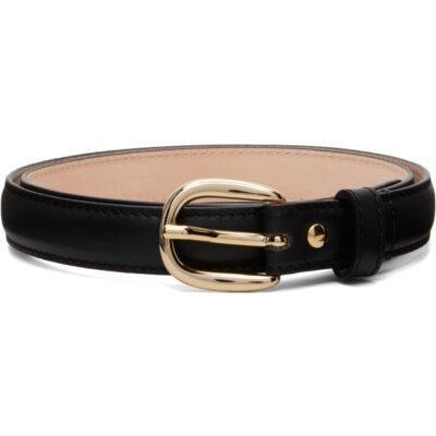 A.P.C. Black Rosette Belt