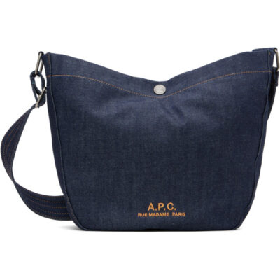 A.P.C. Blue Journal Satchel