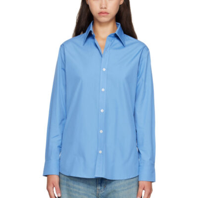 A.P.C. Blue Kayla Shirt