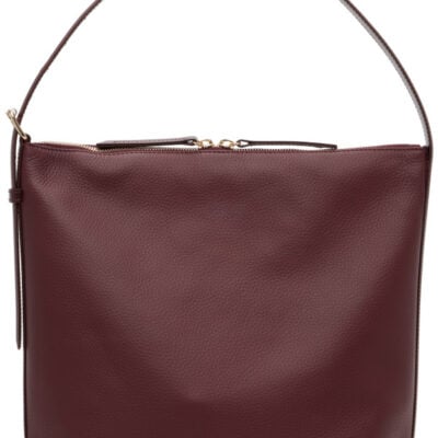 A.P.C. Burgundy Vera Shoulder Bag