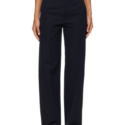 A.P.C. Navy Becky Trousers