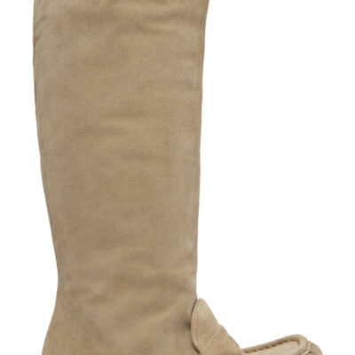 Acne Studios Beige Slouch Saddle Tall Boots