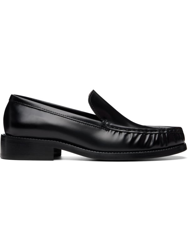 Acne Studios Black Leather Loafers