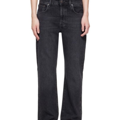 Acne Studios Black Regular Fit 2009F Jeans