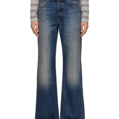 Acne Studios Blue 2009F Straight-Leg Jeans