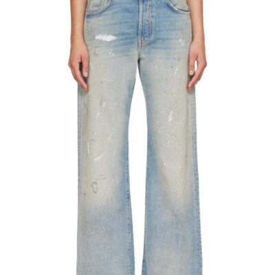 Acne Studios Blue 2021F Regular Fit Jeans
