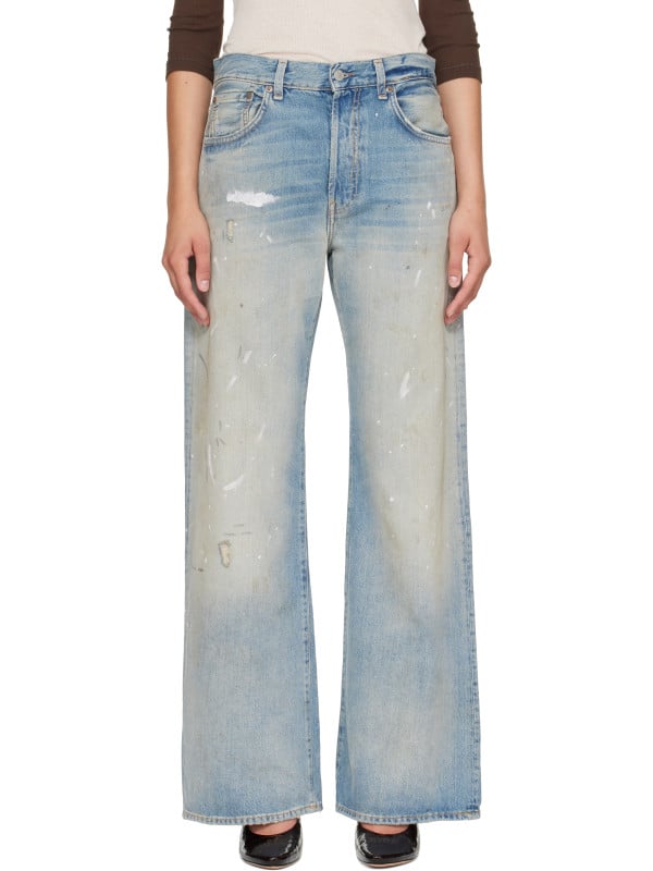 Acne Studios Blue 2021F Regular Fit Jeans