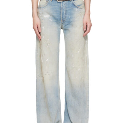 Acne Studios Blue Regular Fit 2021F Jeans