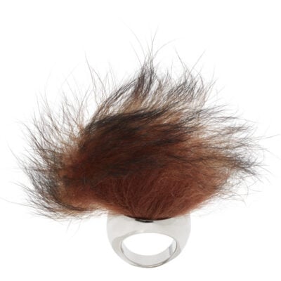 Acne Studios Fur Ring