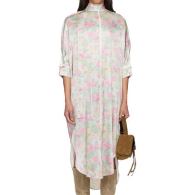 Acne Studios Multicolor Blouse Midi Dress