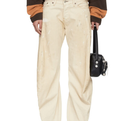 Acne Studios Off-White Loose Fit 2006F Jeans