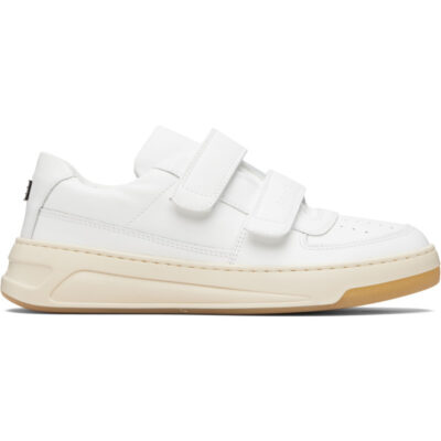 Acne Studios White Velcro Strap Sneakers