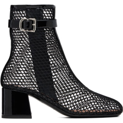 Alaïa Black Fishnet 55 Boots