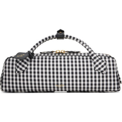 Alaïa Black & White 'Le Teckel' Clutch Bag