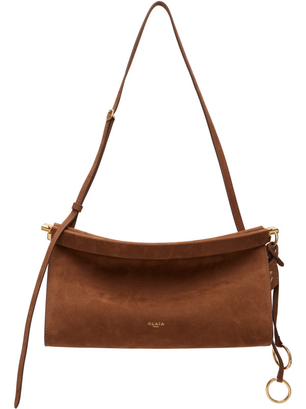 Alaïa Brown 'Le Click East West Medium' Bag