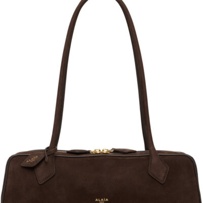 Alaïa Brown 'Le Teckel' Medium Bag