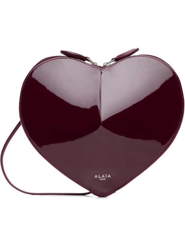 Alaïa Burgundy 'Le Coeur' Bag