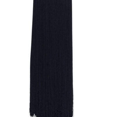 Alaïa Navy High Fringed Socks