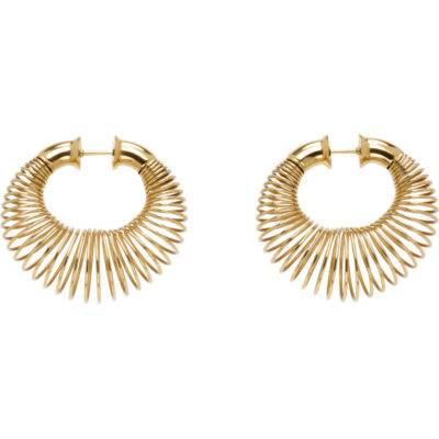 Alaïa Small Spiral Hoop Earrings