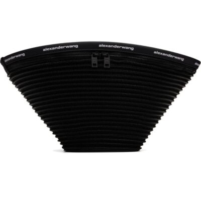 Alexander Wang Black Disc Zipper Small Tote