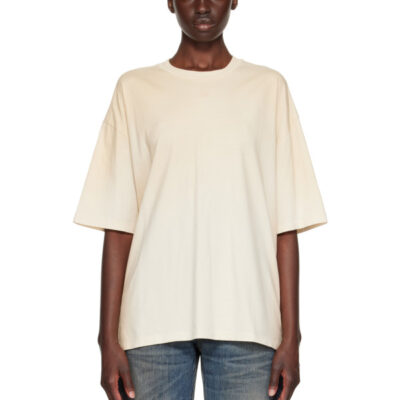 Amiri Beige MA Oversized T-shirt