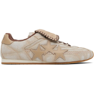 Amiri Beige Pacific Flat Sneakers