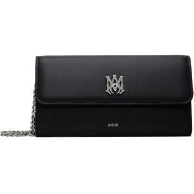 Amiri Black 'MA Wallet On Chain' Bag