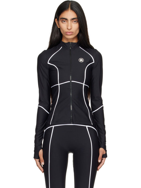 Amiri Black MA Zipped Track Jacket