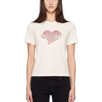 Amiri Off-White 'Amiri Heart' T-shirt