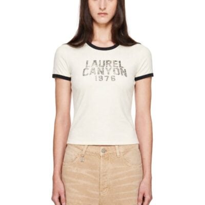 Amiri Off-White 'Laurel Canyon' Ringer T-shirt