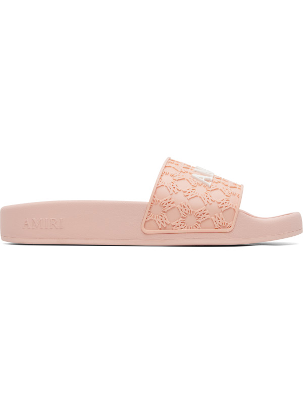 Amiri Pink MA Quad Pool Slides
