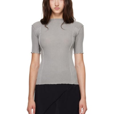 Baserange Gray Omato 3/4 T-shirt