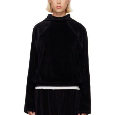 Baserange SSENSE Exclusive Black Fold Turtleneck