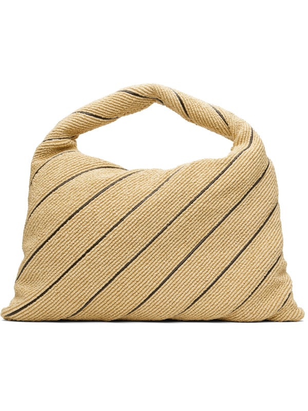 Bottega Veneta Beige Large Hop Bag