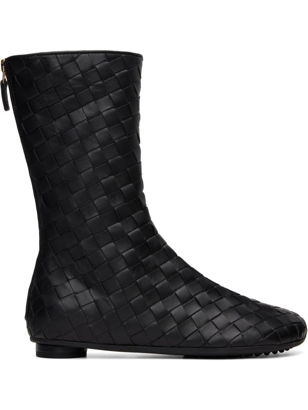Bottega Veneta Black Anatomic Boots