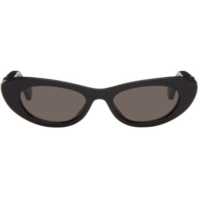 Bottega Veneta Black Snap Sunglasses