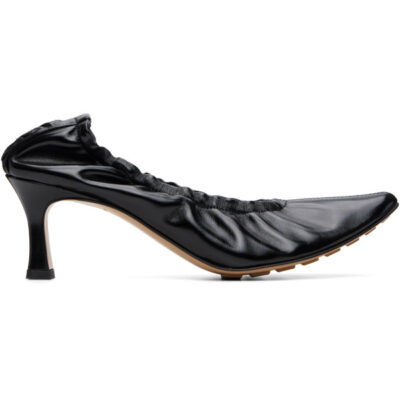Bottega Veneta Black Sofia Heels