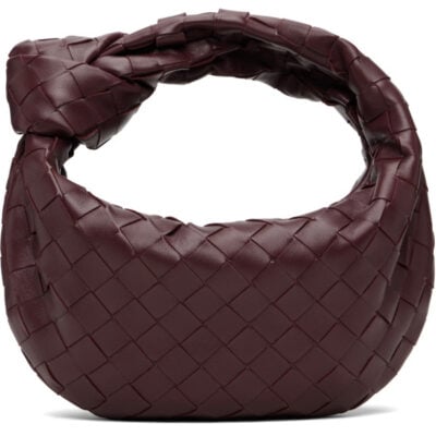 Bottega Veneta Burgundy Mini Jodie Bag