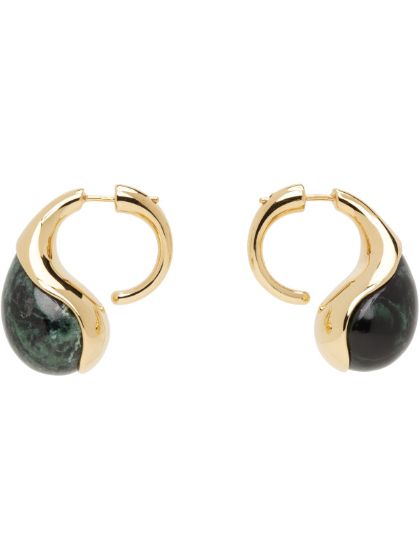 Bottega Veneta Drop Marble Earrings