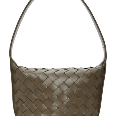 Bottega Veneta Khaki Candy Wallace Bag