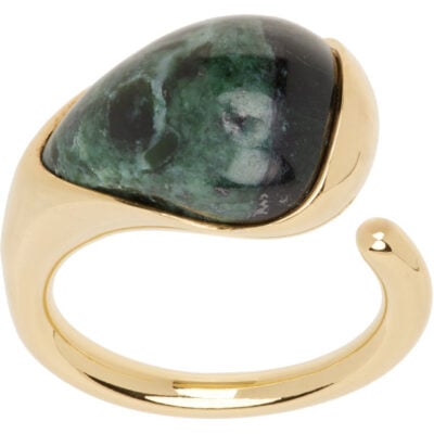 Bottega Veneta Small Drop Marble Ring