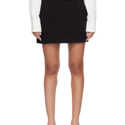 Camilla And Marc Black Mackinley Miniskirt