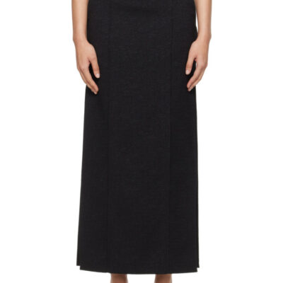 Camilla And Marc Black Rossa Maxi Skirt
