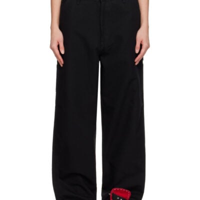 Carhartt WIP Black Brandon Single Knee Trousers